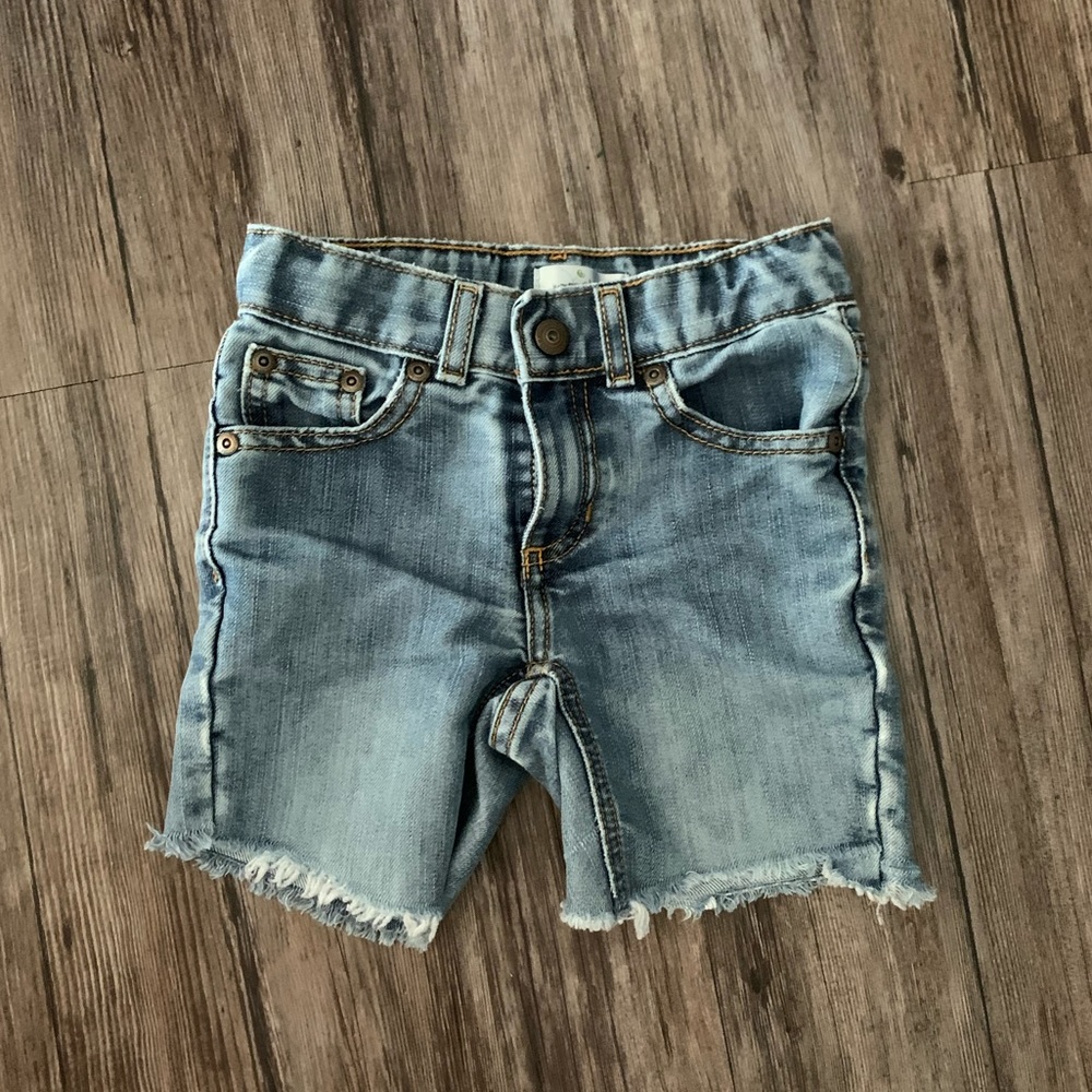 Toddler cut off shorts